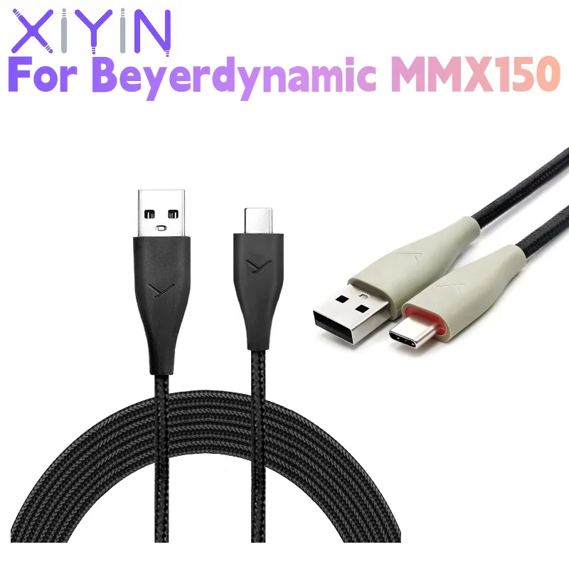 USB to Micro US Plug PC Version Gaming Headphone Upgrade & Replacement Audio Cable for Beyerdynamic MMX150 Headsets