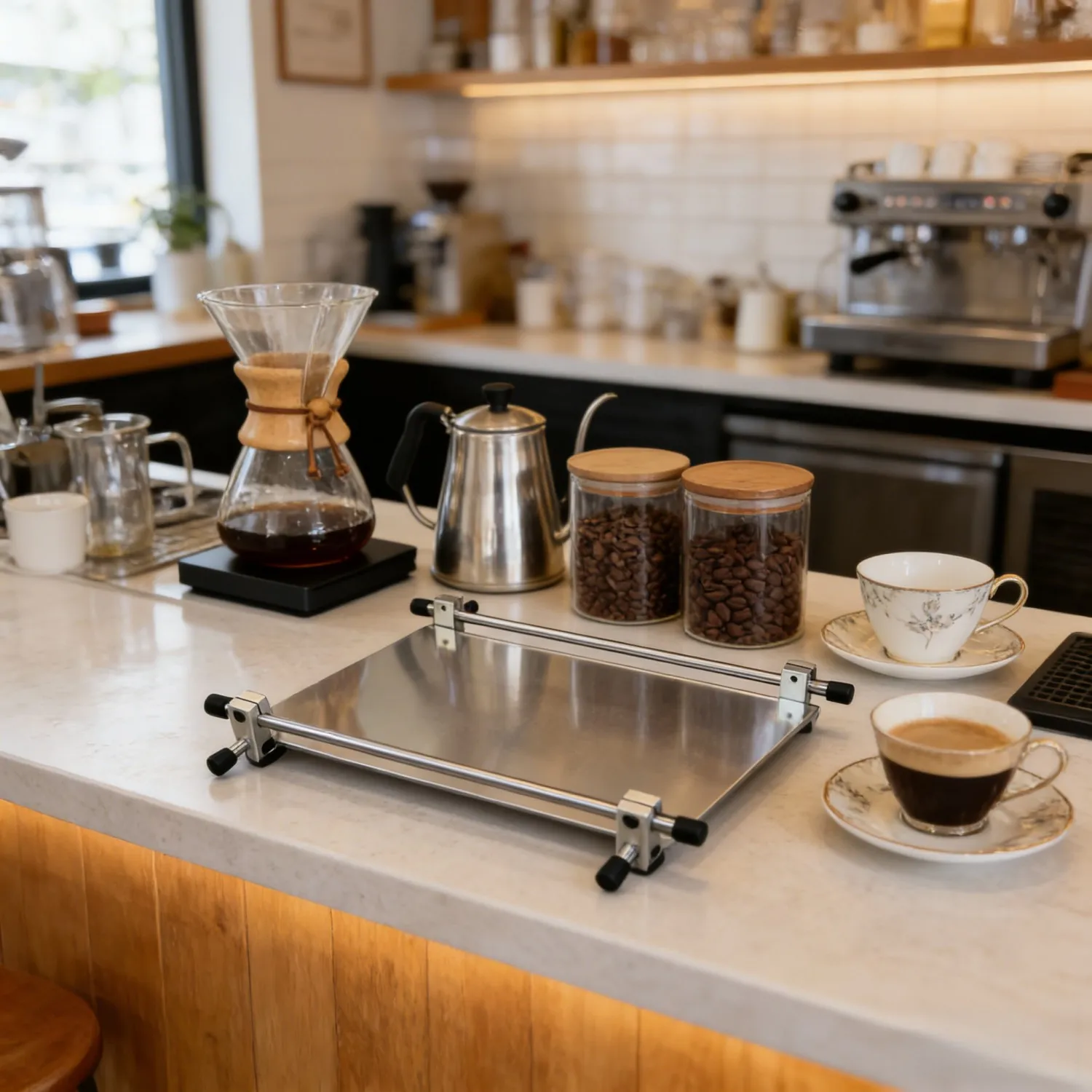 All-Metal Tray, Handcrafted, Customizable, Suitable for Gaming Rooms, Cafes, Bars, and Restaurants.