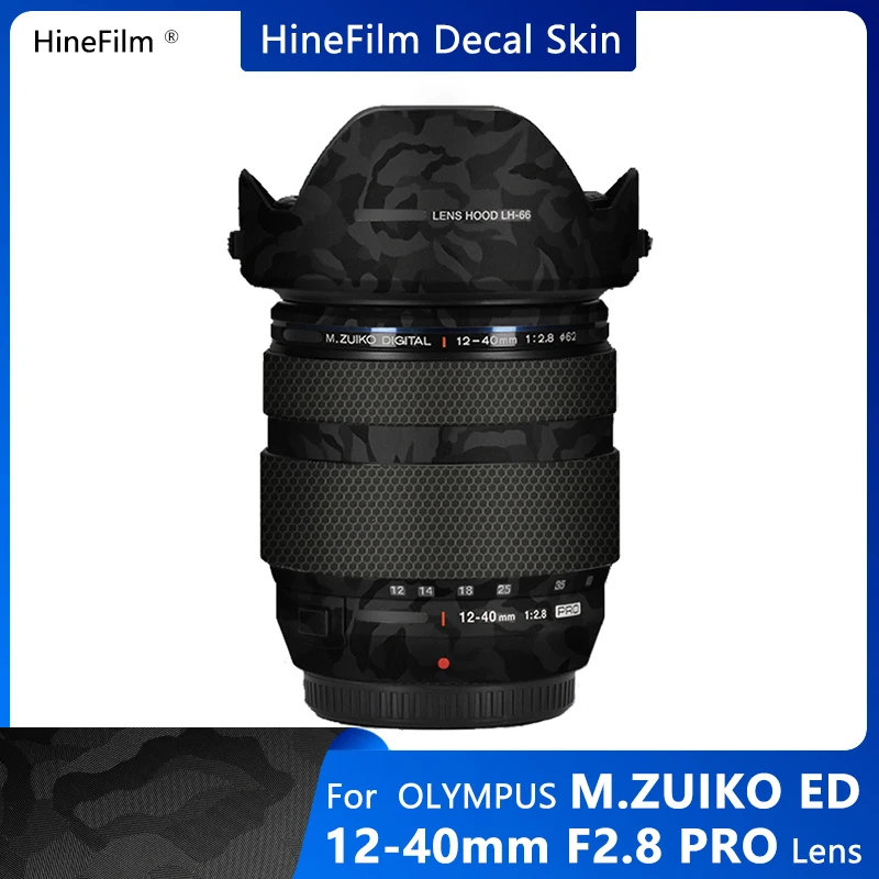 Olympus 12-40 F2.8 PRO  Lens Sticker 1240 Decal Skin for Olympus M.ZUIKO DIGITAL ED 12-40mm f/2.8 Pro Lens Premium Wraps