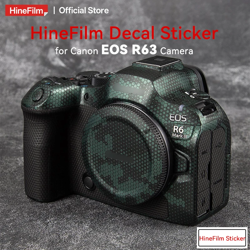 Hinefilm Skin for Canon EOS R6M3 Camera Sticker R6 III Premium Decal Skin R63 Camera Skin For EOS R6 Mark III  Wrap Cover Film