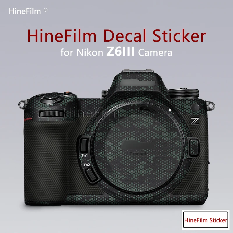 Hinefilm Skin for Nikon Z6III Camera Sticker Z6 III Skin Protective Film Z63 camera Skin Premium Decal Skin Wrap Cover