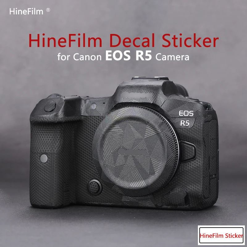 Hinefilm Skin for Canon EOS R5 Camera Sticker Premium Decal Skin for Canon R5 Camera Skin EOSR5 Protector Wrap Cover R5 Sticker