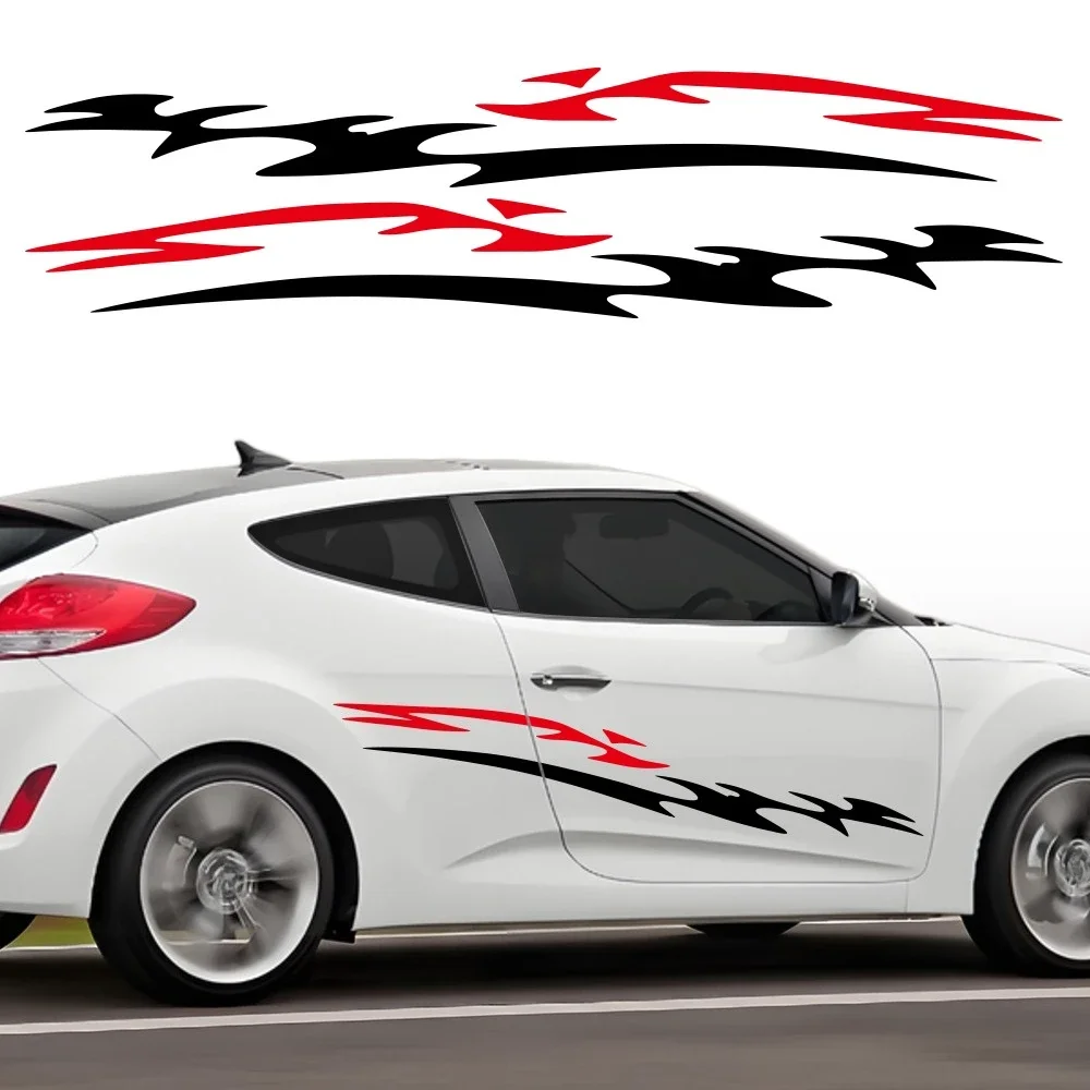 Car Sticker Door Side Decals Kit Wrap Vinyl Sticker Auto PVC Sticker Accessories For Hyundai Veloster 2011 2012 2013 2014 2020
