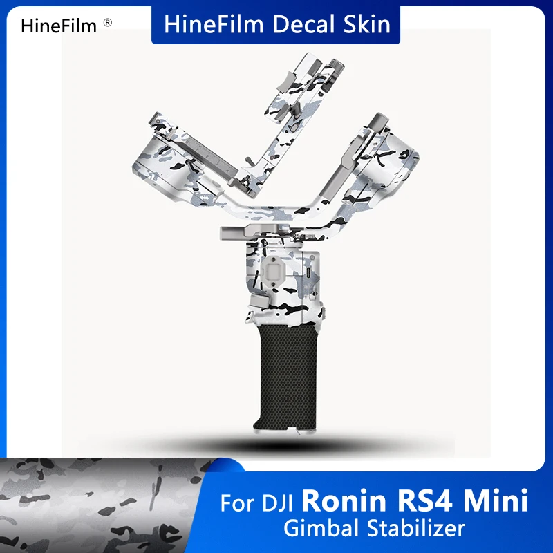 Hinefilm Skin for RS4 Mini Gimbal Sticker Decal Skin for DJI Ronin S4 Mini Gimbal Premium Wrap Cover RS4Mini Skin RS 4 Sticker
