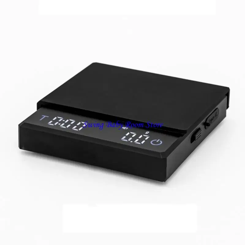 MHW-3BOMBER Digital Kitchen Coffee Scale High Precision Cyclic Rechargeable Espresso Electronic Scale Home Barista Accessories
