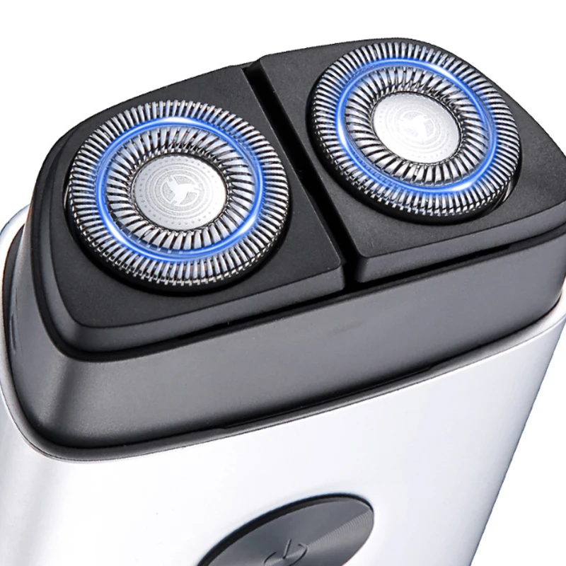 Rechargeable Waterproof Shaver Cordless Trimmer 1-Hour Fast Charging 100-Minute Battery Life Portable Electric Shaver for Home