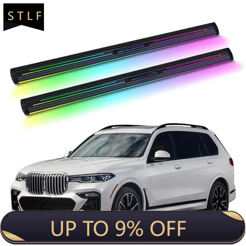 Automatic Power Side Step LED Light Electric Running Board for X7 2019-2025 with Carry Bag