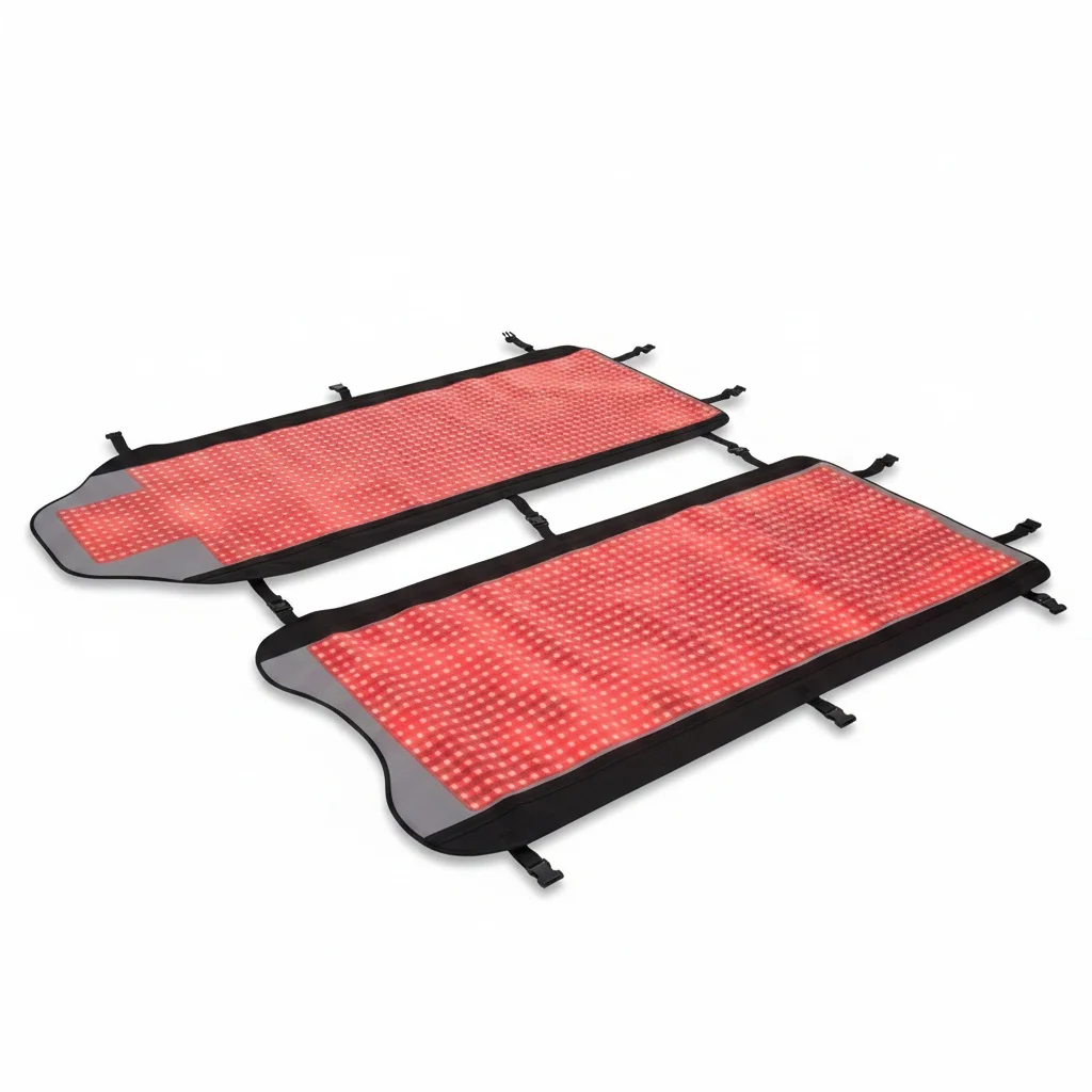 Red Light Therapy Mat, 250W 2520 LEDs Full Body Far Infrared Recovery Bed, 660nm 850nm Heat Zone, Therapy Sleeping Bag