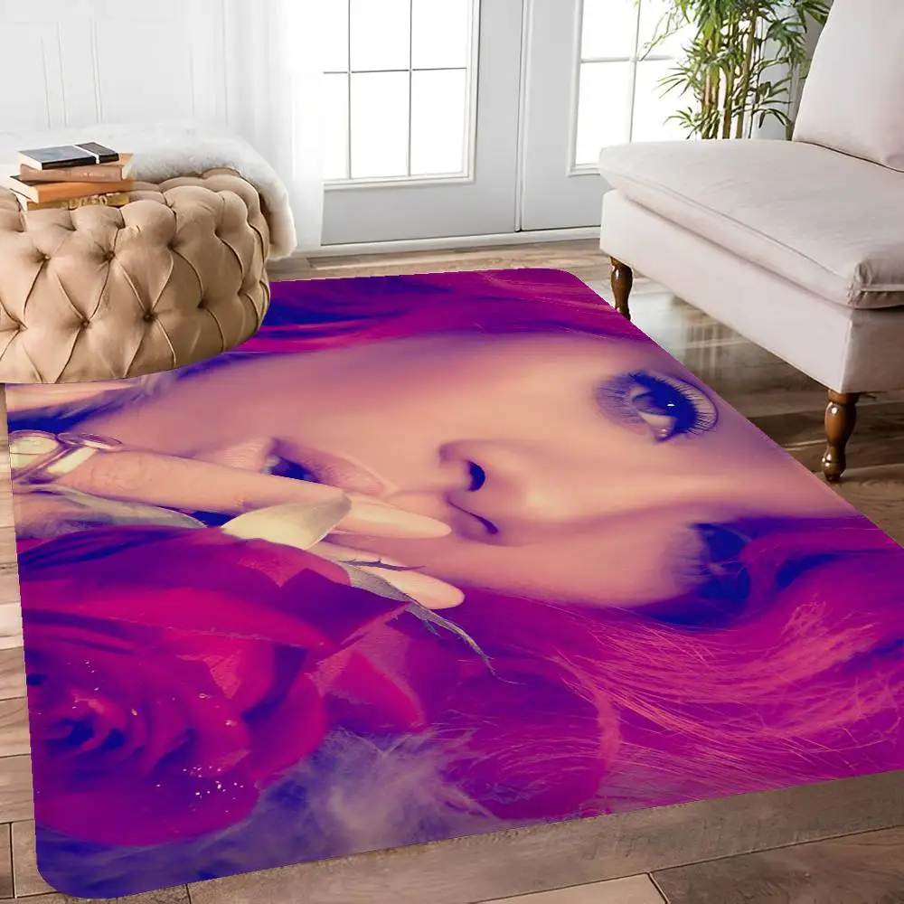 Singer R-Rihanna Cool Entrance Door Mat Washable Non-Slip Living Room Sofa Chairs Area Mat Kitchen Welcome Doormat