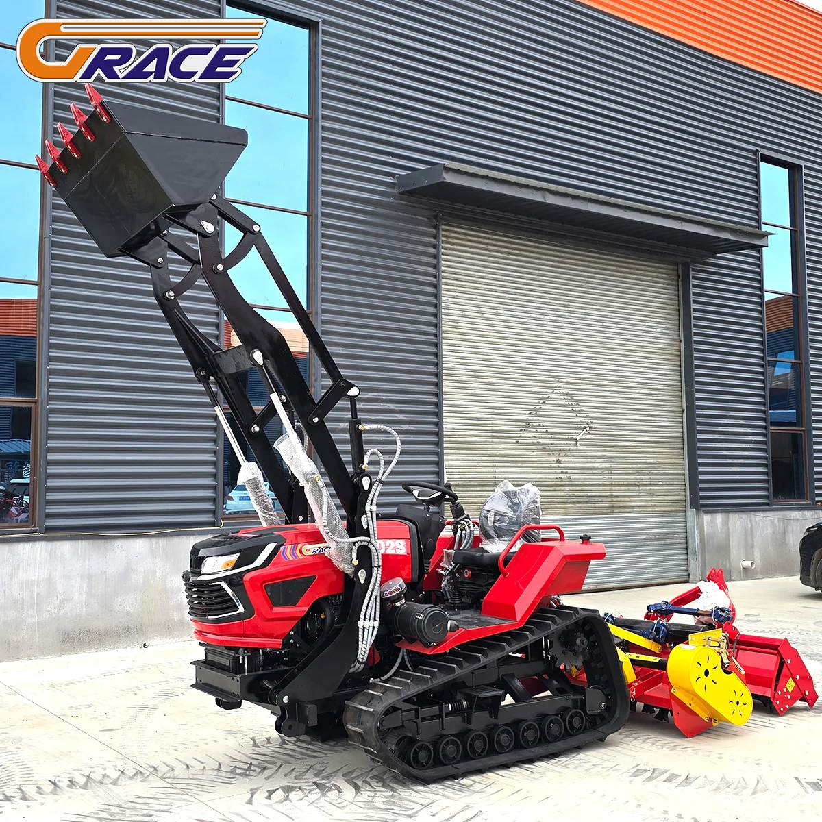 50HP Mini Crawler Tractor Heavy Duty EURO 5 Tractor High Power Factory Wholesale Supply