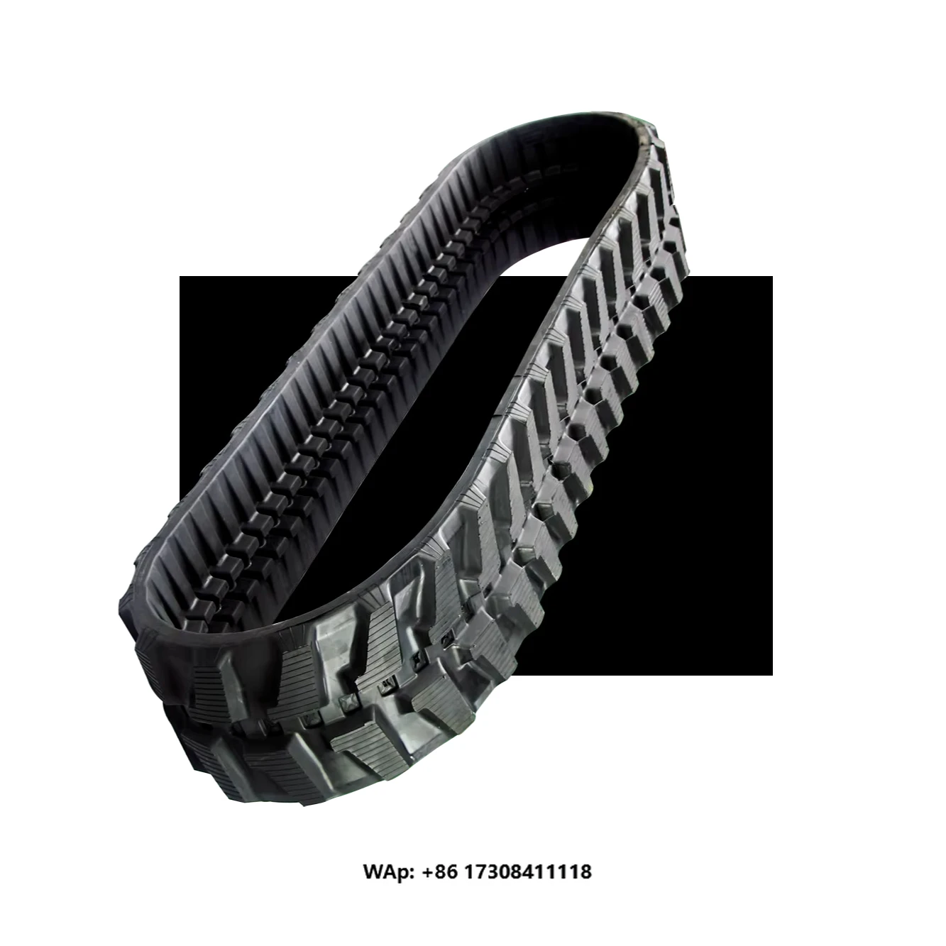 Wholesale Price Mini Excavator Rubber Track Y300*55*84 Kubota Yanmar Rubber Belt Track Excavator Parts