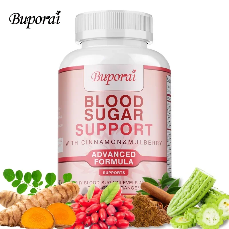 Blood Sugar Supplement - Contains Bitter Melon and Cinnamon To Maintain Healthy Blood Sugar Levels, Improve Immunity