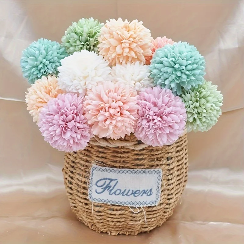 3pcs Pink Artificial Flower Set (Snapdragon+Begonia+Long Stem Lily) | Realistic Faux Blooms, Perfect for Wedding & Home Decor