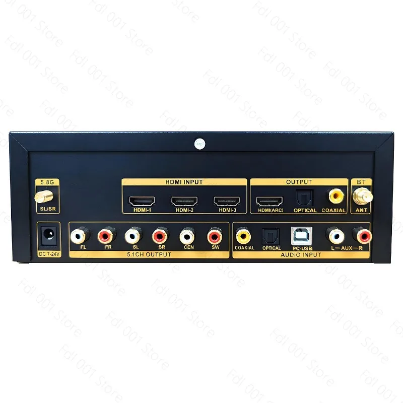 DSD Digital Turntable DTS Dolby 5.1 Audio Decoder HDMI Bluetooth USB Sound Card