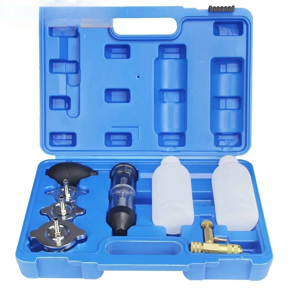 CO2 cylinder head gasket Lecktpruefer Leak detector leak detector check test Kit With 3 Bayonet Adapters For Audi BMW Ford VW