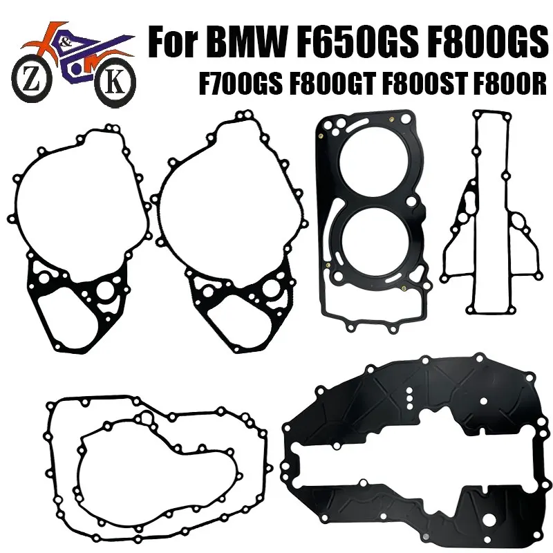 Motorcycle Engine Gasket Set For BMW F650GS F700GS F800GS F800GT F800ST F800R K70 K72 K75 Cylinder Head Clutch Cover Gasket Kit