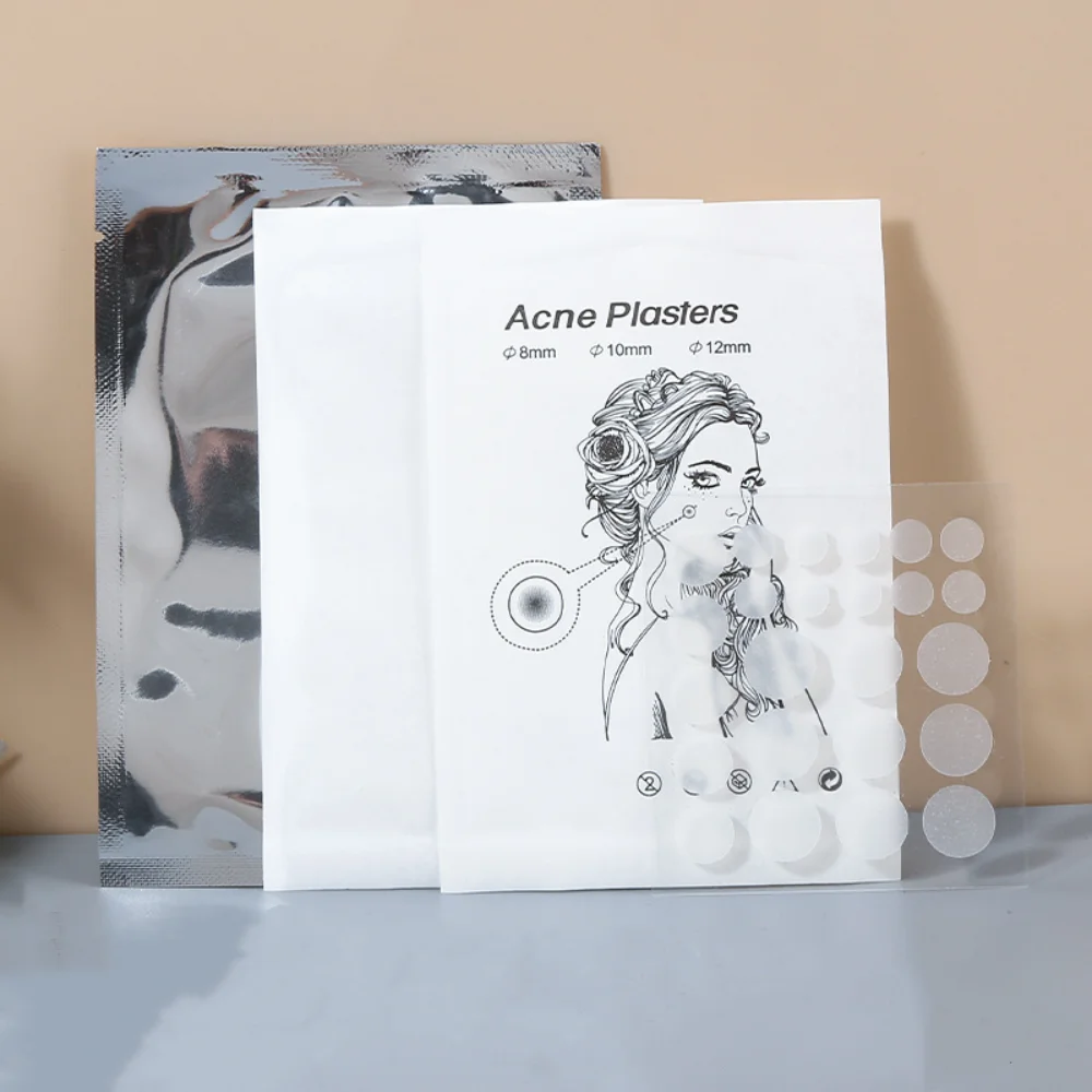 Artificial Skin Acne Removal Patch Invisible Beauty Stickers Pimple Patch Concealer Transparent Acne Cleansing Patch Men Women