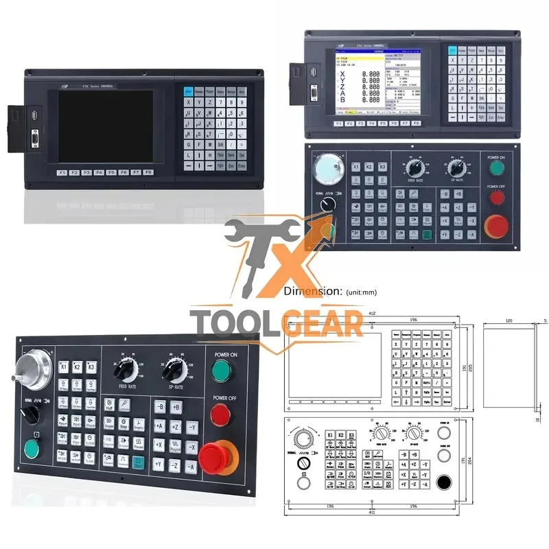 2026China*Factory* SZGH Multifunctional CNC Controller Engineers Available to Service Machinery Overseas,online Support