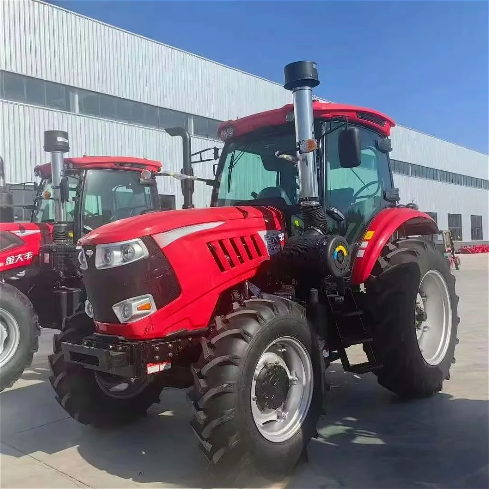 Hot-selling Factory 4x4 Mini Agricultural Tractor That Conquers Any Terrain 100 Horsepower.