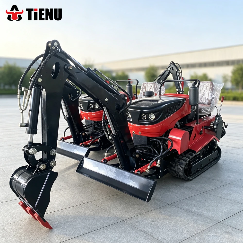 Customized Tracked Tractors High Power And High Efficiency Agricultural Tillers Factory Direct Sales Of Tracked Rotary Tillers