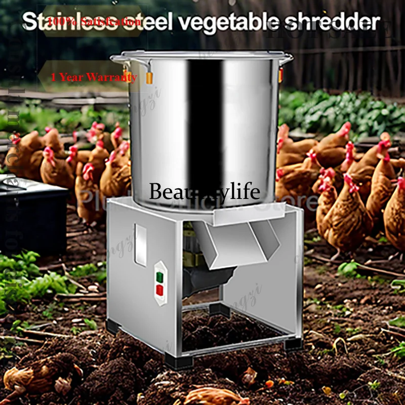 A81 1420RPM Multifunctional Electric Vegetable Slicer Cutter 1000W High Power Copper Motor Feed GrinderFor Home Farm Animal Feed