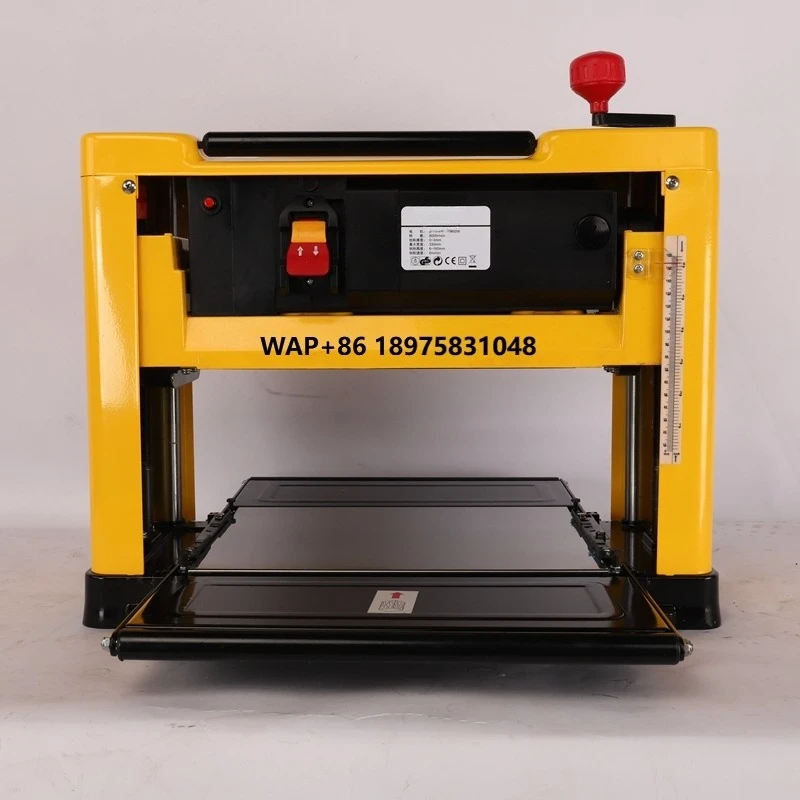 Small Multifunctional 1000mm Power Planer 110V Height Adjustable Woodworking Polisher