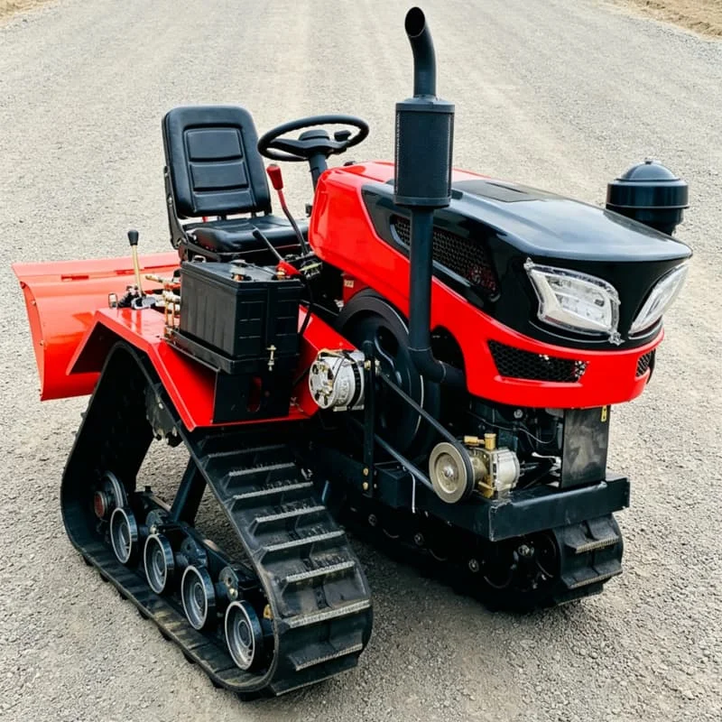 Customized bestselling tractor, high-power mini tiller, rotary tiller tractor, small ploughing & cultivating machine