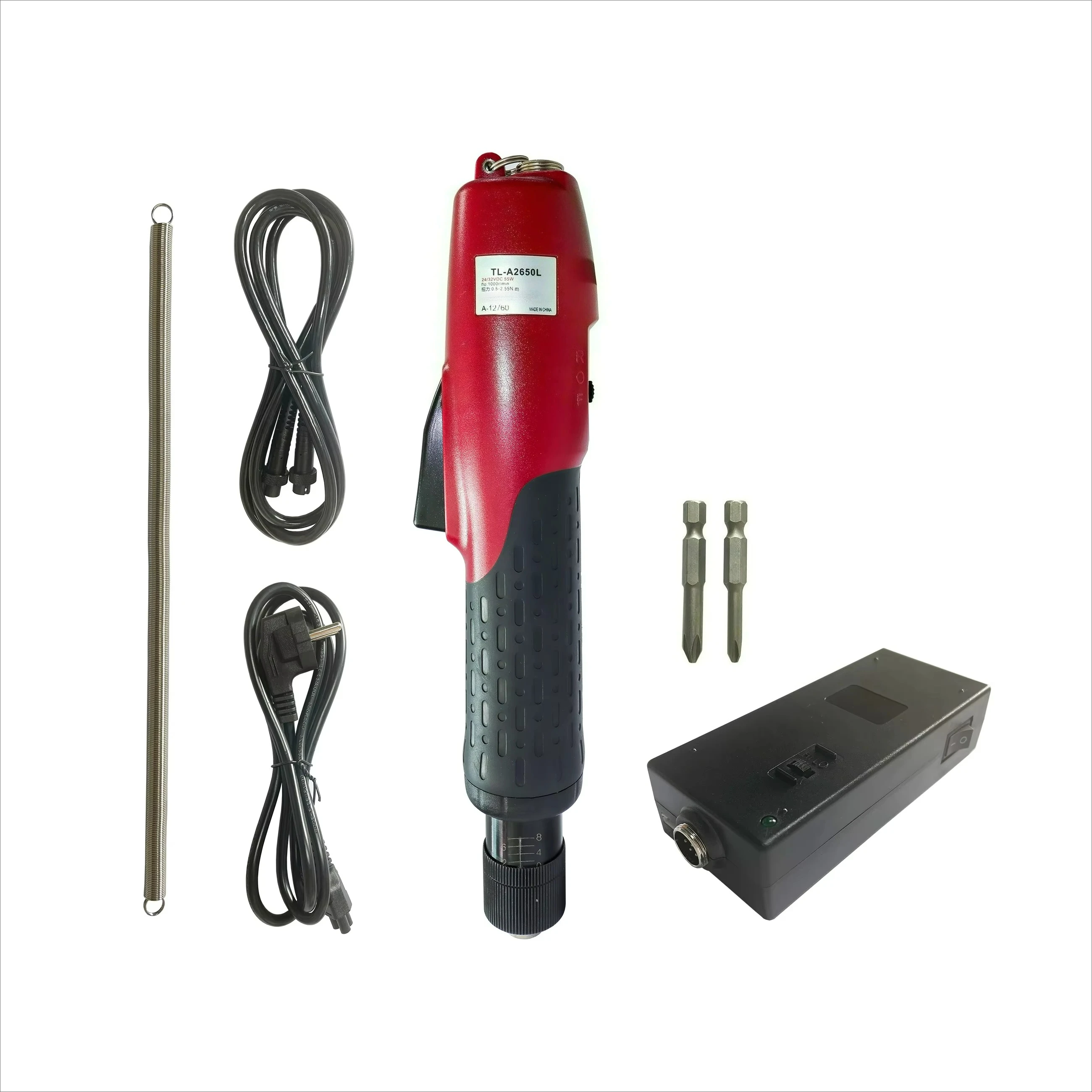 Brushless Adjustable Power Screwdriver TL-A2630L with Hex 1/4 Screw Bit VS KILEWS