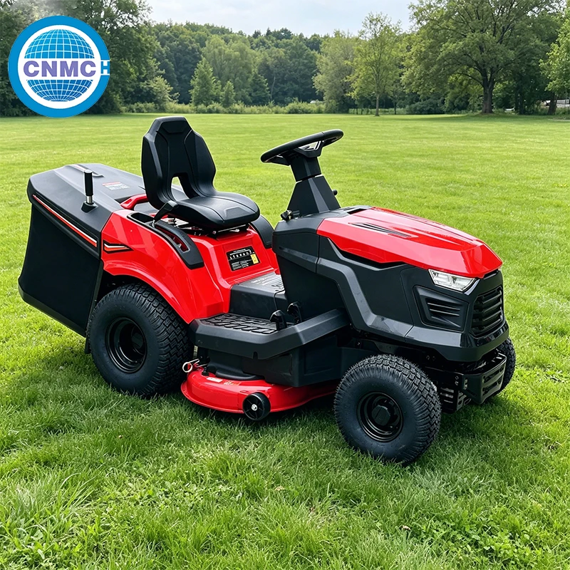 Riding Lawn Mower Industrial Grade 38 Inch Max Power 9.2kW / 12.5HP Four-stroke Cutting Width Large Capacity High Torque Engine