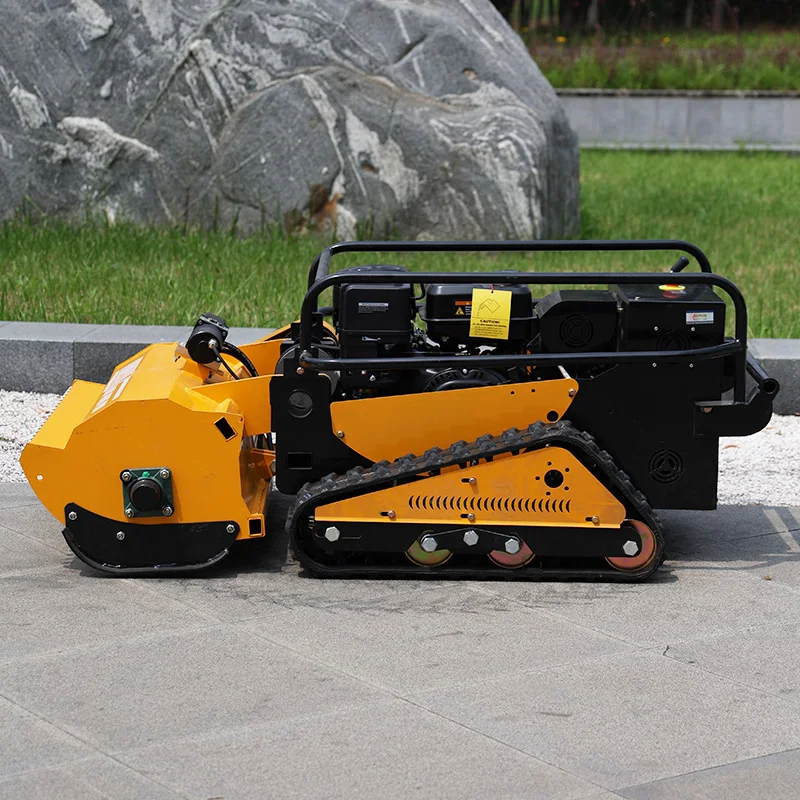 Customized High-Power 4-Stroke Industrial Grade Flail Lawn Mower Self-Powered Remote Control Garden Lawn Mower