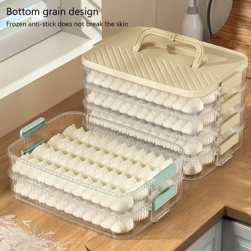 Cookie Cup cake Carriers With Secure Lid Antslip Bottom Design Food Storage Holder For Neat Refrigerator Organization Y5GB