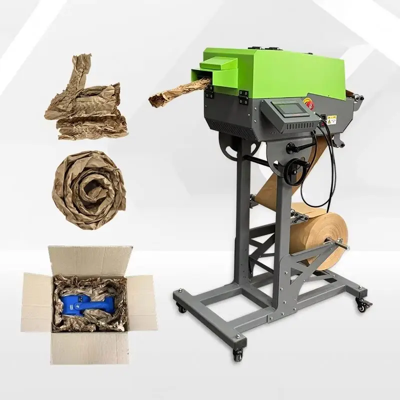 Automatic Machine Kraft Pad Making With Folded Paper for Cushioning Void Filling Packaging