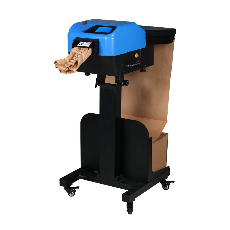 New 2.0 Kraft Paper Mat Machine Green Bag Environmentally Friendly Paper Mat Filling Equipment Folding Paper Strip Forming