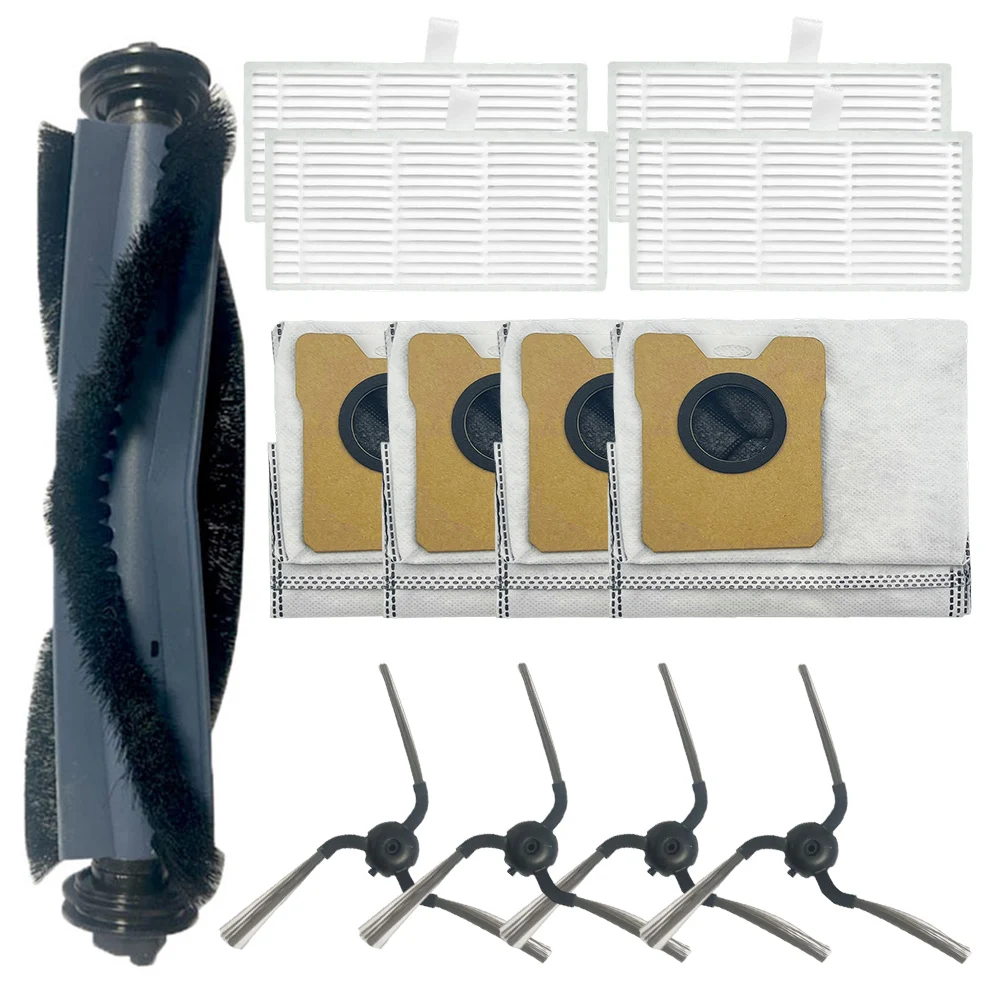Replacement Parts Kit For Eufy Robot Vacuum C10 With Self Empty Station Main Brush Filter Side Brush Dust Bag Accessories