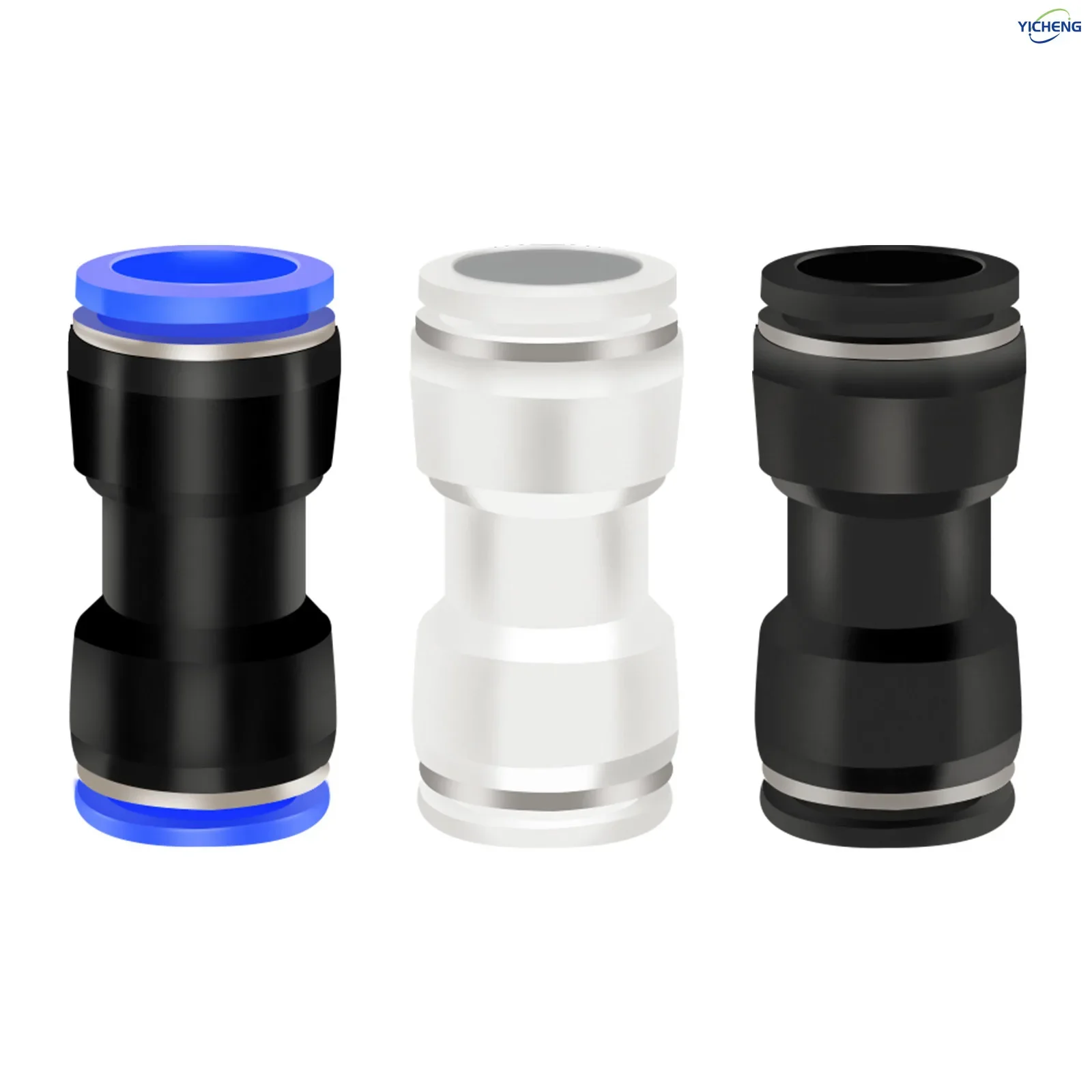 4MM-4MM ID Hose Connector Straight 2 Ways Push to Connect Tube Quick Fittings Push Lock  (Pack of 30)