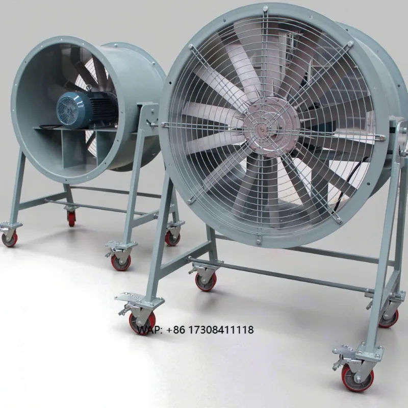 Electric Stainless Steel Explosion-Proof Axial Fan Wall Mount AC 100V-240V Aluminum Alloy Blades Ball Bearing OEM/ODM/OBM