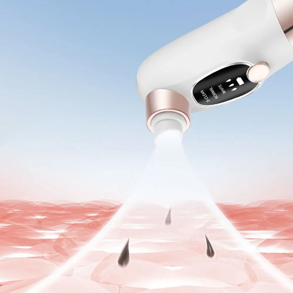 Recyclable Pore Vacuum Acne Removal Blackhead Suction Facial Cleaning Tools Blackhead Removal Rechargeable