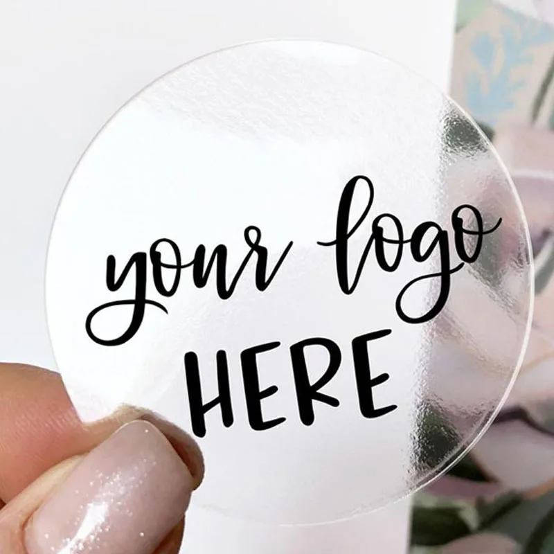 100PCS Custom Sticker and Customized LOGO/Wedding Stickers/Design Your Own Stickers/Personalized Stickers Food & Beverage Labels
