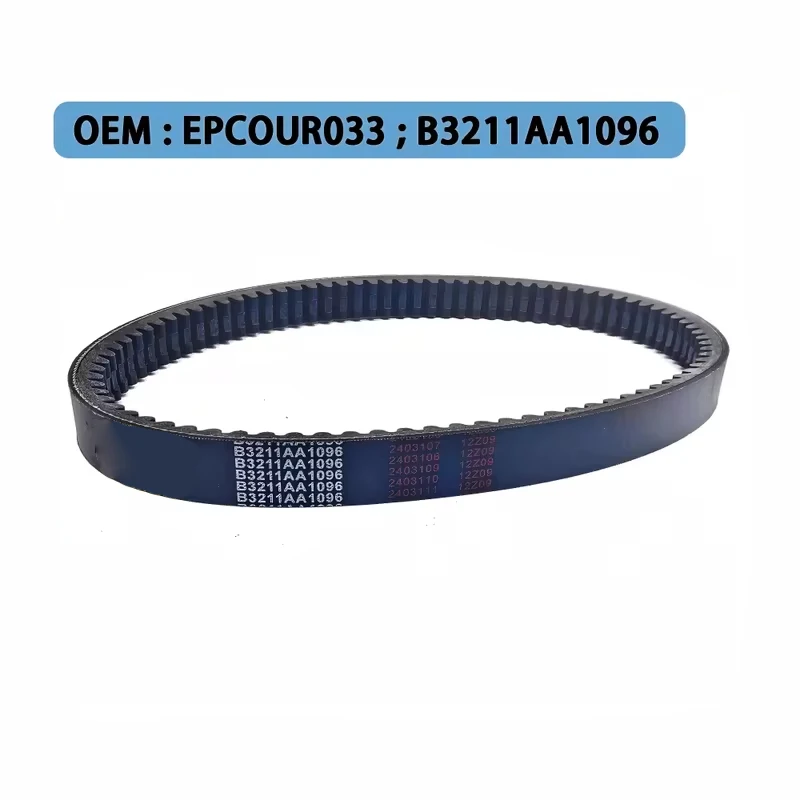 922X28 Motorcycle Transfer Clutch Drive Belt For EPCOUR033 B3211AA1096 AIXAM 500.4 Grecav EKE Ligier X-Pro X-Too/Max NOVA 2