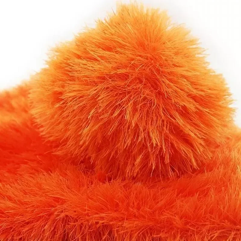 50g/Roll Knitting Yarn Long Wool Mink Cashmere Yarn Hand Knitting Crude Cashmere Wool  Mink Wool Crochet Yarn for Knitting
