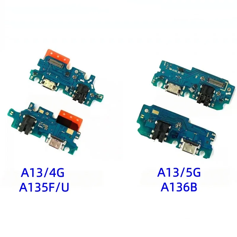 USB Charge Port Dock Connector Charging Board Flex Cable For Samsung Galaxy A13 4G 5G SM-A135F A136B/U/E Repair Replacement Part