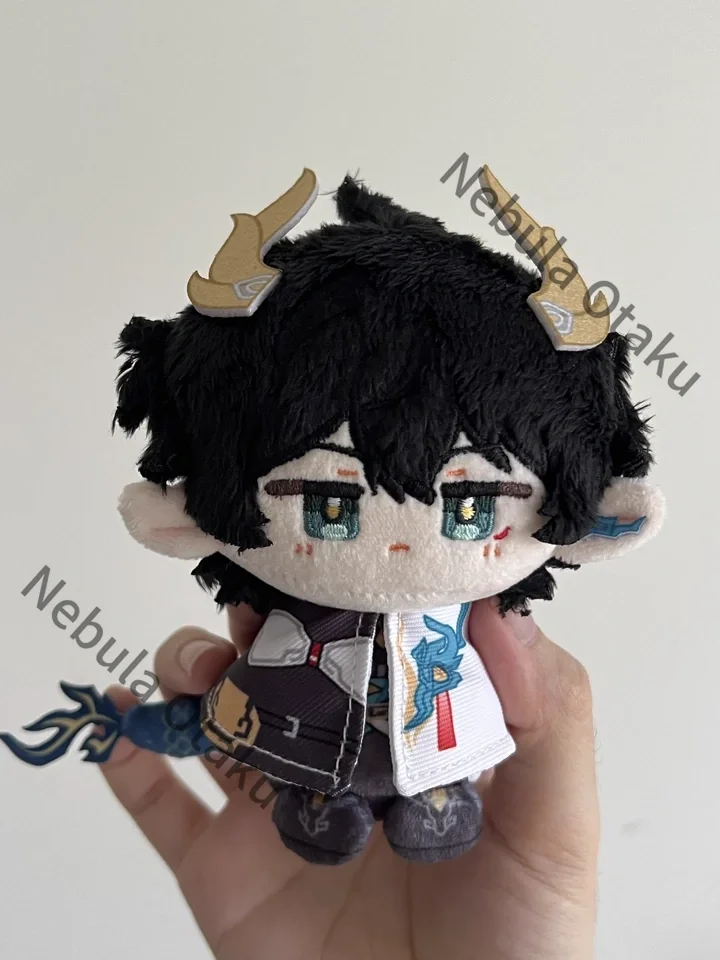 Honkai: Star Rail March 7th Evernight Dan Heng Imbibitor Lunae  Keychain Little Sitting Doll Cosplay Colleagues Kawaii Gift