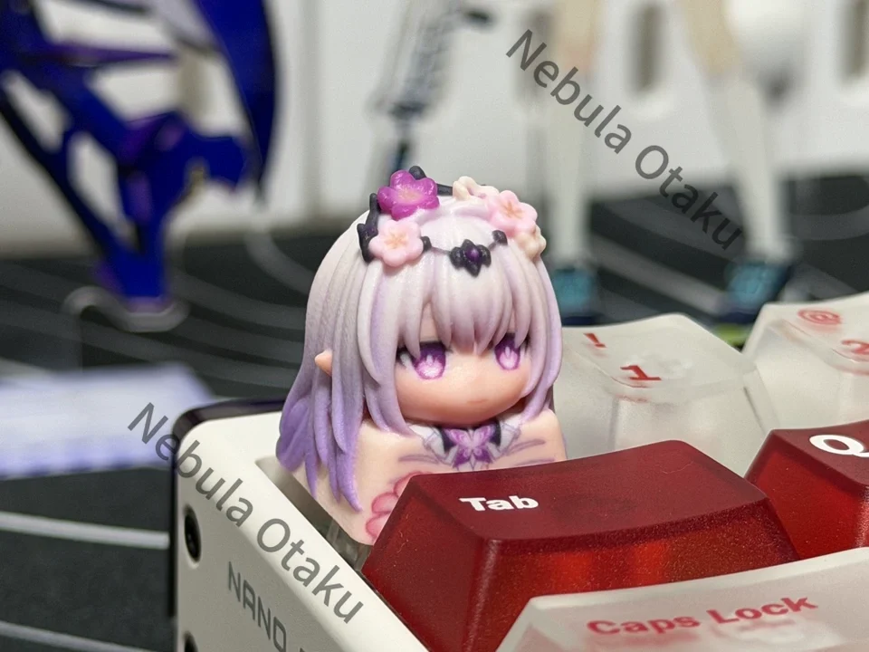 Honkai: Star Rail Evernight Kafka Phainon Castorice Keyboard Cap Resin Key Caps Keycap Cosplay Colleagues Adorable Gifts Anime