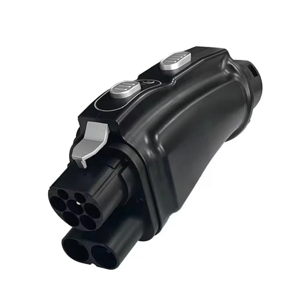 European Standard CCS2 Fast Charging Adapter Converter to National Standard DC for New Energy Vehicles EV Connectors