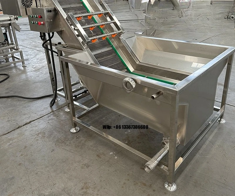 Bubble cleaning machine Fruit and vegetable cleaning equipment Commercial bubble parsley cleaning equipment