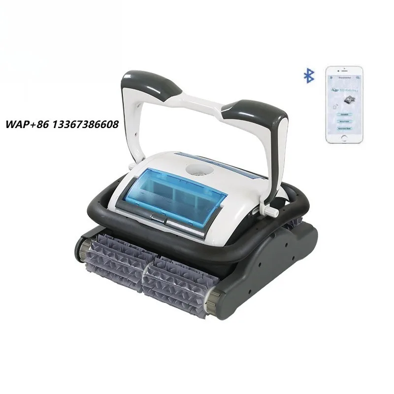 Blueteeth Remote Control Full Automatic Swimming Pool Cleaning Equipment Grampus Robotic Pool Robot Cleaner