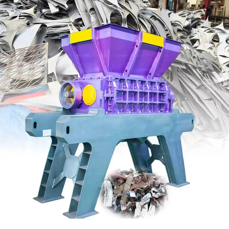 Car Engine Parts Aluminum Steel Metal Scrap Shredder Broken Wood, Thin And Light Metal
