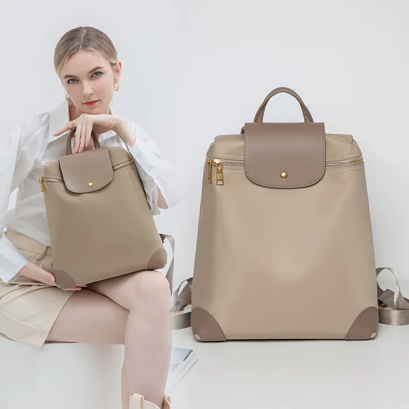 Fashion Waterproof Oxford Travel Backpack Women's High Capacity Casual Shoulder Bags Notebook School Bag Totes Backpacks