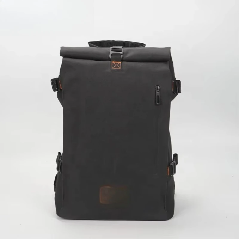 Outdoor sports fashion waterproof roll top backpack casual business notebook backpack daily backpack