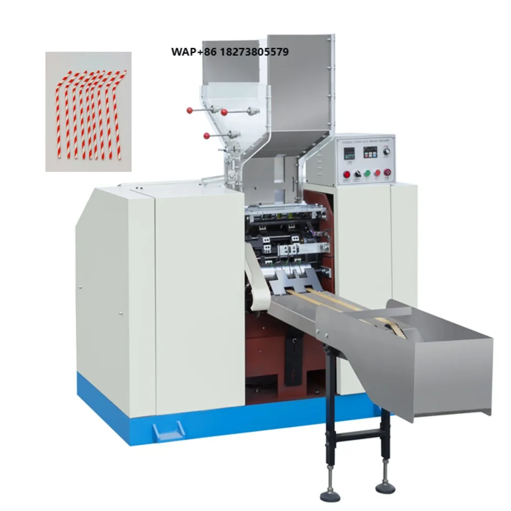 Customization Bubble Tea Pearl Milk Tea  Coffee Shop Factory Supplier  High Speed Best Paper Straw Bending Machine